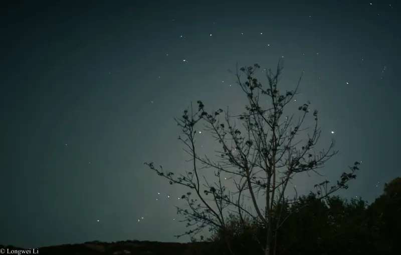 西山 · 终见繁星